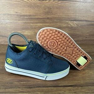 HEELYS Skate Shoes Size 4Y Blue Athleticic Sneakers